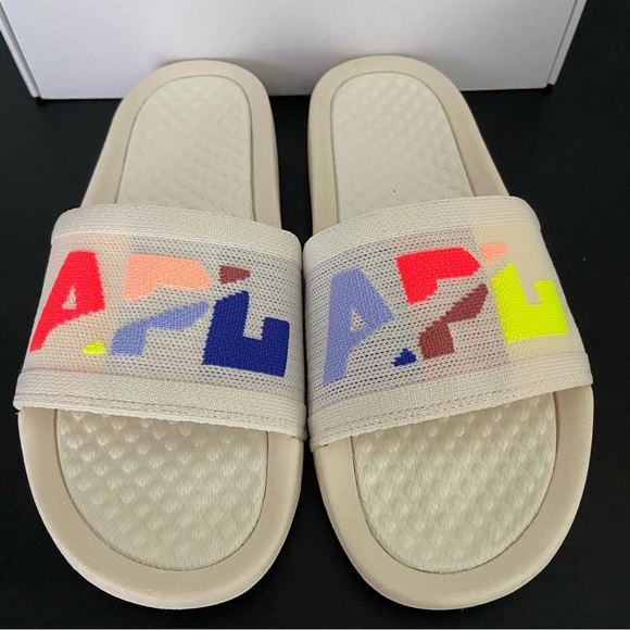 APL Women's Big Logo TechLoom Slide Sandals - Picture 2 of 12
